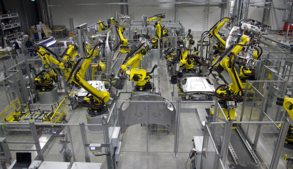 Sparti robotizacija padės Vakarų Europai kiek sumažinti trūkstamos darbo jėgos poreikį .  Scanpix nuotr.