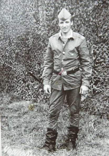 Vasilijus Rysakovas tarnybos Černobilyje metu. Asmeninio archyvo nuotr. 