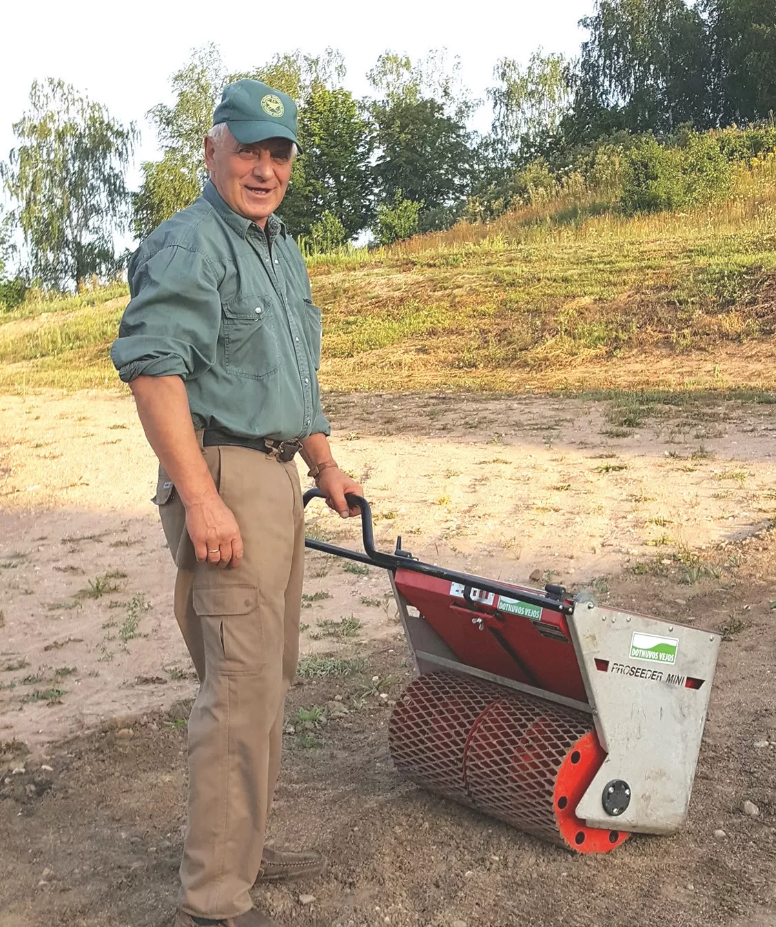 Albertas Lažauskas nepakeičiamas Pagirių bendruomenės narys ir dešinioji pirmininkės ranka.